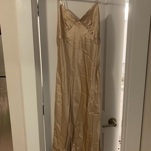 Mulberry Silk Maxi Slip Dress from Silk Madison. Size XL - Picture 3 of 4